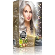 Aesco Titanyum Gri Renkli Saç Boyası, 2 x 50 ml Boyut ile