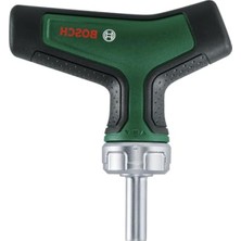 Aesco Yüksek Torklu Tornavida Ucu, Manyetik, Ergonomik T Sapı ile