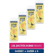 Aesco Vanilya Sütü Duş Jeli, 4 x 400 ml