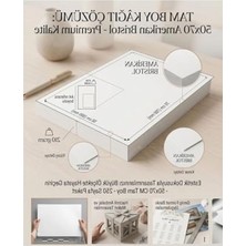 Aesco 10 Adet 50X70 cm 210 gr Amerikan Bristol Karton, Yüksek Kalite