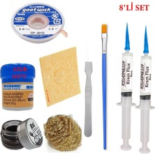 MHM Mechanc Krem Lehim 183°C 42GR Havya Uc Temizleyici Flux Lehim Toplama CP-3015 Lehim Emme Teli Spatula S1TK03