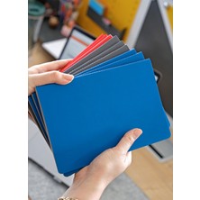 Soft Touch Yumuşak Dokulu Defter Mavi