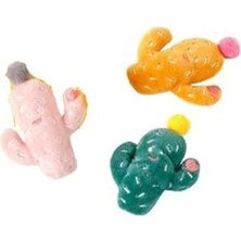 Aesco Peluş Kaktüs Figürü, Kedi Oyuncağı, 8 cm