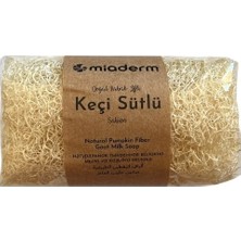 Miaderm Doğal Kabak Lifli Keçi Sütlü Sabun | 120GR