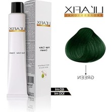 Aesco 100 ml Yeşil Tüp Saç Boyası, Canlı Renk Seçeneği