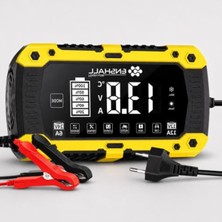 Aesco 12V 12A Akıllı Hızlı Akü Şarj Cihazı, Çoklu Akü Uyumlu