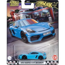 Aesco Mattel Hot Wheels Premium 2024 Boulevard Series Porsche 718 Cayman Gt4
