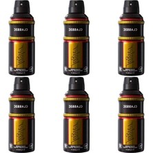 Aesco Uzun Süreli Etkili 150 ml Erkek Deodorant Seti (6 Adet)