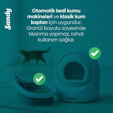 Aesco Okyanus Esintisi Kedi Kumu, 10 kg Doğal ve Temiz