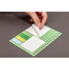 Aesco Yeşil Yapışkan Not Seti - Sticky Note