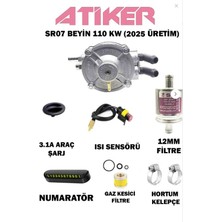 OEM Atiker Sıralı Sistem Lpg Beyin (Regülatör) SR07 110 Kw
