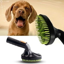 Aesco -Süpürgeye Takılabilir Ergonomik Kedi Köpek Tüy Tarama Fırçası