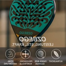 Aesco Hafif ve Dayanıklı Padel Raket Seti, Çanta ile Birlikte