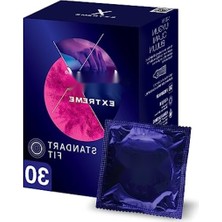Aesco Geciktirici ve Tırtıklı Prezervatif - 30'lu Paket