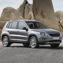 Aesco Vw Tiguan ile Uyumlu Tekerlek Jant Bijon Kapağı Seti (5 Adet)