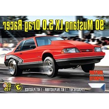 Aesco 1:25 Ölçekli 1990 Mustang Lx 5.0 Drag Yarış Aracı Modeli