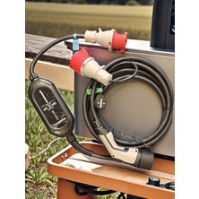 Aesco 22 Kw Taşınabilir Şarj Cihazı / Istasyonu Elektrikli Araçlar Için