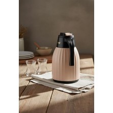 Aesco Cam Termos, Pudra Renk ve 1 Litre Kapasite