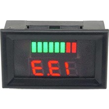 Aesco Voltmetreli Akü Kapasite Göstergesi, 70V-60V Uyumlu