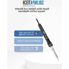 Aesco Dijital LCD Ekranlı Isı Ayarlı Kalem Havya, Profesyonel Kullanım