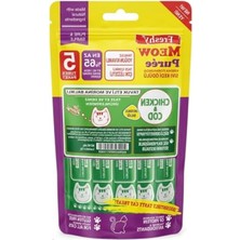Aesco Tavuklu ve Morina Balıklı Sıvı Kedi Ödülü, 5 x 12G