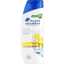 Aesco Head & Shoulders Limon Ferahlığı Kepek Karşıtı Yağlı Saçlar Için Günlük Kullanım 330 ml Şampuan