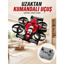 Grandor 4 Pervaneli Rc Drone Uzaktan Kumandalı 360 Derece Dönüşlü Akrobatik Uçan Oyuncak