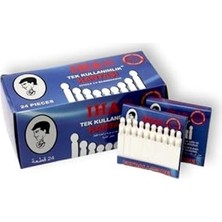 Aesco Iha Tek Kullanımlık Kibrit Kan Taşı 1 Paket/24 KART/480 Adet Tek Kullanımlık Kantaşı