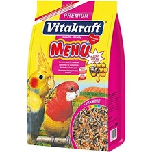 Aesco Menu Paraket Sultan Cennet Papağanı Yemi 1 kg x 2 Adet