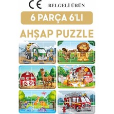 Aesco Lipyos Baby Puzzle 6 Parça 6 Adet Puzzle Seti-3