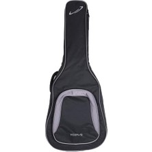 Aesco KBAG-22AC-DG Siyah-Gri Akustik Gitar Gigbag