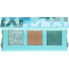 Collectıon Mini Mix Palette, Göz Farı, Mat & Simli & Pullu & Işıltılı, Audacious Aqua
