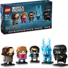 Aesco LEGO Brickheadz Harry Potter Azkaban Tutsağı Figürleri 40677-10 Yaş ve Üzeri Çocuklar Için Dekoratif, Hediyelik Yaratıcı Model Yapım Seti (697 Parça)