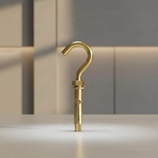 TKÇ M6 Ölçülü Kanca Formunda Çelik Dübel 100'LÜ Paket