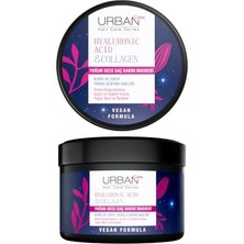 Aesco Urban Care Hyaluronik Asit & Kolajen Kuru ve Cansız Saçlara Özel Yoğun Gece Saç Bakım Maskesi 230 Ml-Vegan