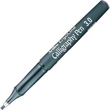 Aesco Ergoline Calligraphy Pen 3.0 Kaligrafi Kalemi, 3.0 Mm, Siyah