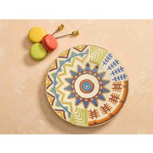 Porland Ruanda Düz Tabak 21 cm - 6 Adet