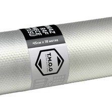 Aesco (45CM x 10METRE) Şeffaf Kaymaz Dolap Içi Çekmece Raf Örtüsü Çekmece Astarı Raf Astarı