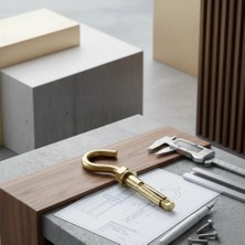 TKÇ M10 Ölçülü Kapalı Kanca Tipi Çelik Dübel 50'li Paket