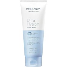 Aesco Mıssha 10 Çeşit Hyalüronik Asit Içeren Makyaj Temizleme KÖPÜĞÜ200ML Super Aqua Ultra Hyalron Cleansing Foam