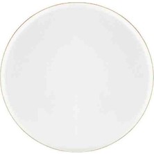 Porland Chopin Supla Altın Yaldız Düz Tabak 31CM - 6 Adet