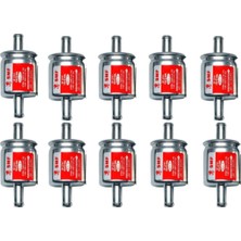 OEM Lpg Sıralı Sistem Gaz Filtresi 12MM 10 Adet