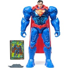 Aesco Dc Metal Force Superman Aksiyon Figürü, 30 cm Büyüklüğünde, Aksiyon Dolu Maceralar Için 8 Eklem Noktası. 4 Yaş ve Üstü Çocuklar Için