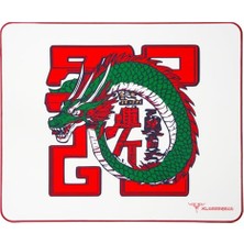 Aesco Klasse Blitz Speed Series 480X400X4 mm E-Sports Gaming Oyuncu Mouse Pad (Red Fang)