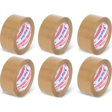 Aesco 45 mm x 100 mt Kahve (Taba) Koli Bandı 24 Adet