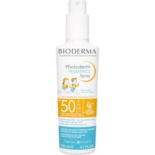 Aesco Bioderma Photoderm Pediatrics Spray SPF50+ Bebek, Çocuk Çok Yüksek Korumalı Sprey Formda Güneş Kremi 200 ml