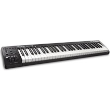 Aesco M-Audıo Keystation 61 Mk3 USB Mıdı Kontrolör | Synth Aksiyonlu 61 Tuşlu Klavye, Atanabilir Kontroller, Pitch/mod Tekerlekleri ve Paket Daw Kayıt Yazılımı