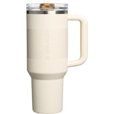 Aesco The Quencher Protour Flip Straw Tumbler 1.18L / 40OZ Unisex Bej Outdoor Suluk 10-12486-099