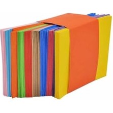 Aesco Kaliteli ve Canlı Renkli Minik Zarflar 100 Adet Zarf 7x9 cm Mini Zarf