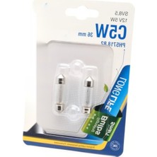 Aesco 12V 36MM C5W Minyatür Ampul Seti (2'li)